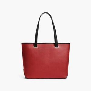Lo & Sons The Seville Tote in Red Saffiano